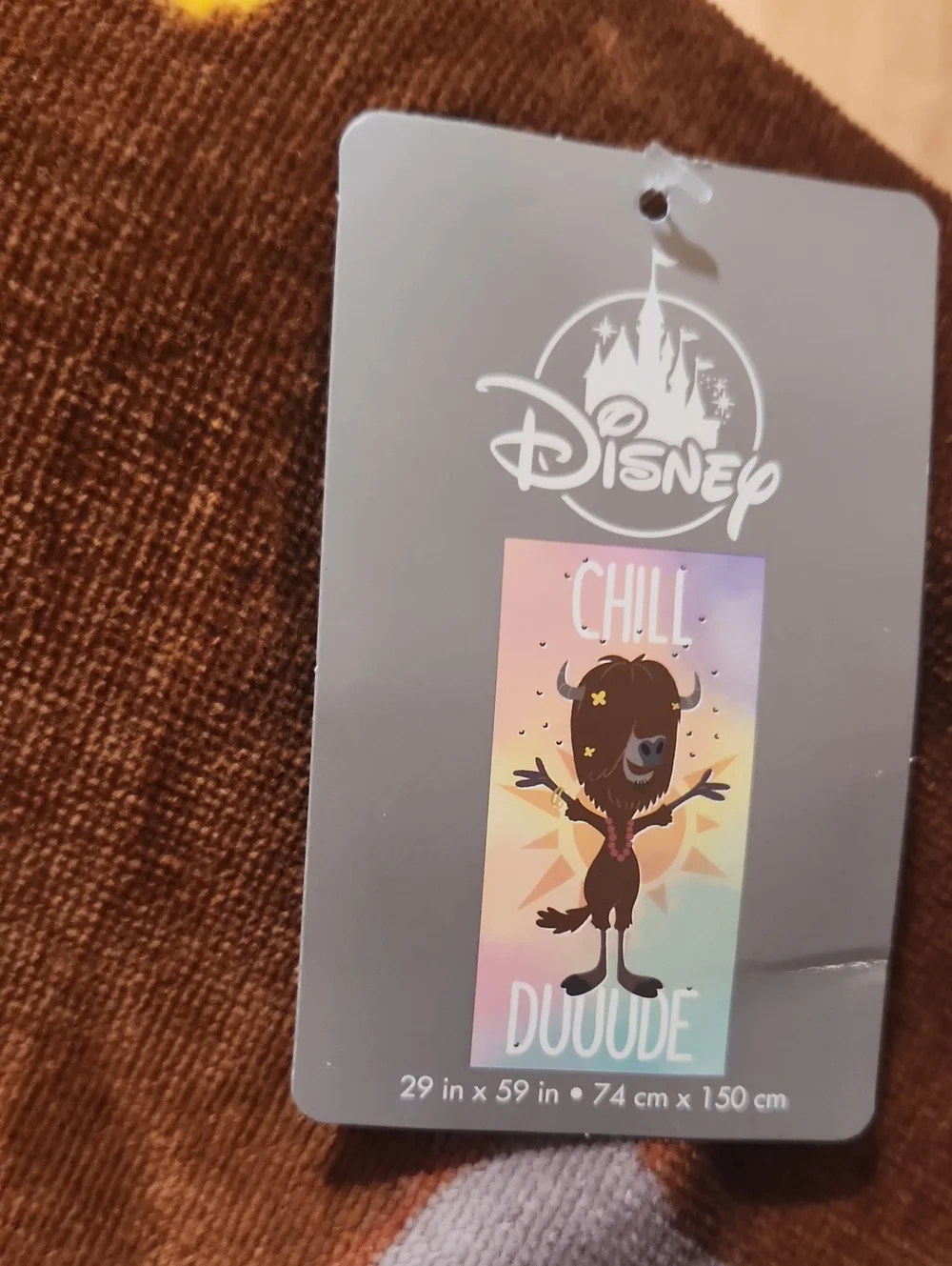 Zootopia Disney Beach Pool Towel NWT Yax Chill Rare
